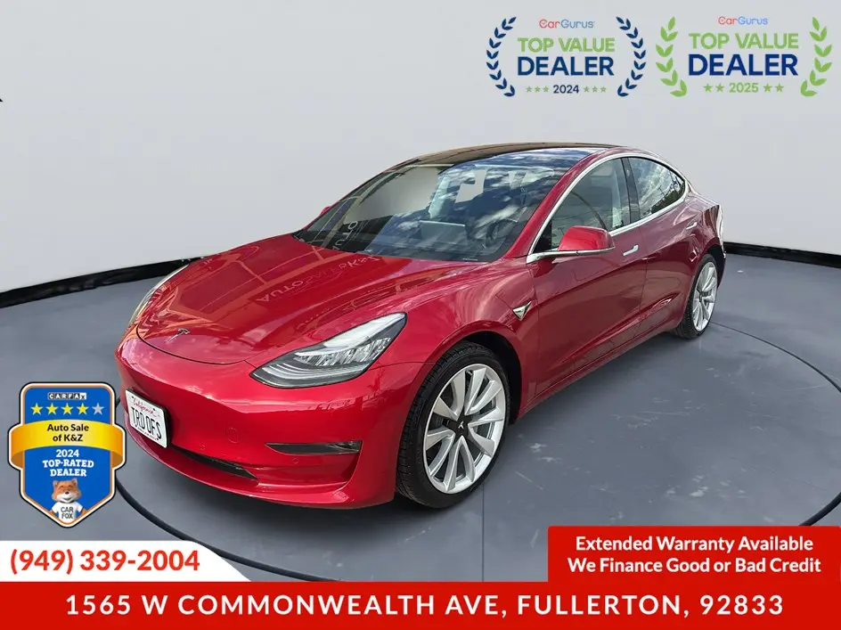 2018 Tesla Model 3 Long Range photo 3