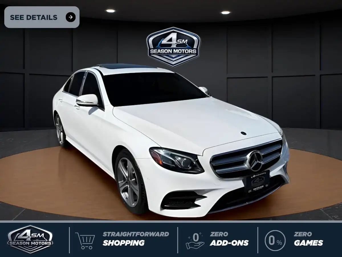 2018 Mercedes-Benz E-Class E300 4MATIC's photo