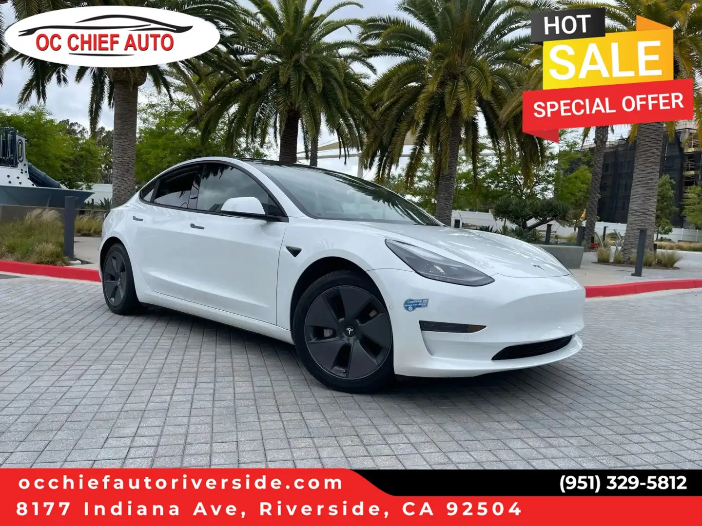 2021 Tesla Model 3 Standard Range Plus photo 1