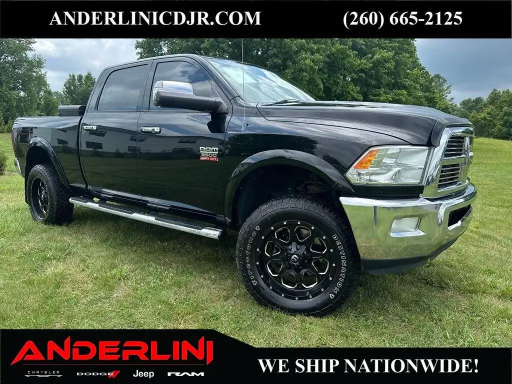 2012 RAM 3500 Laramie SWB Crew Cab SRW 4x4's photo