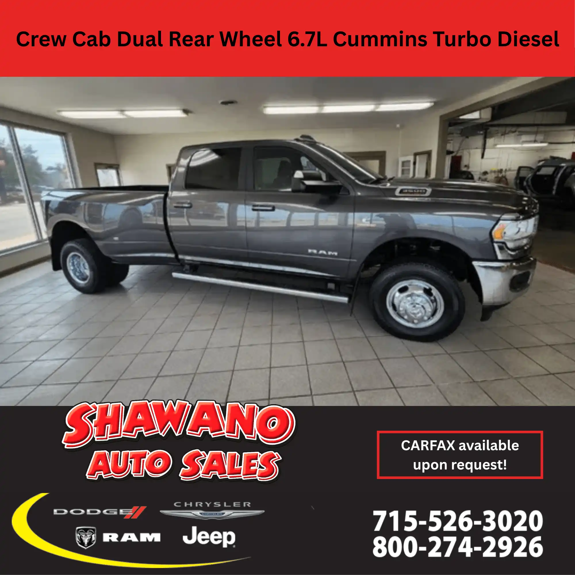 2021 RAM 3500 Big Horn 4WD Crew Cab LWB's photo