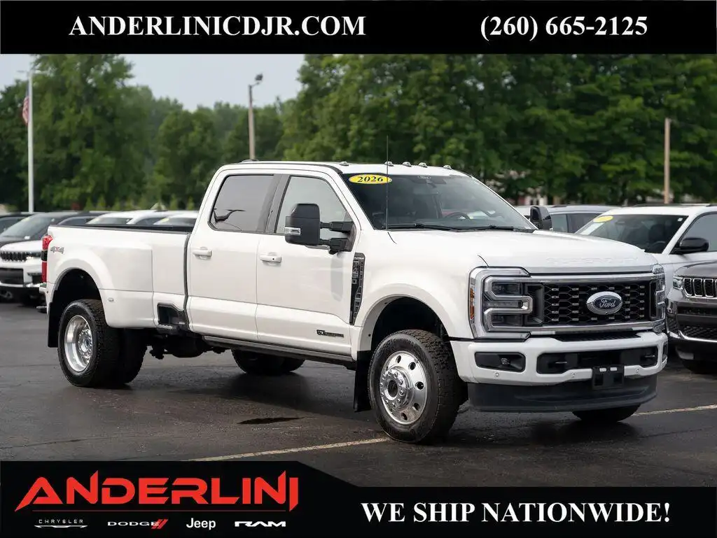 2026 Ford F-450 Platinum 4x4 Crew Cab 8' Box DRW's photo