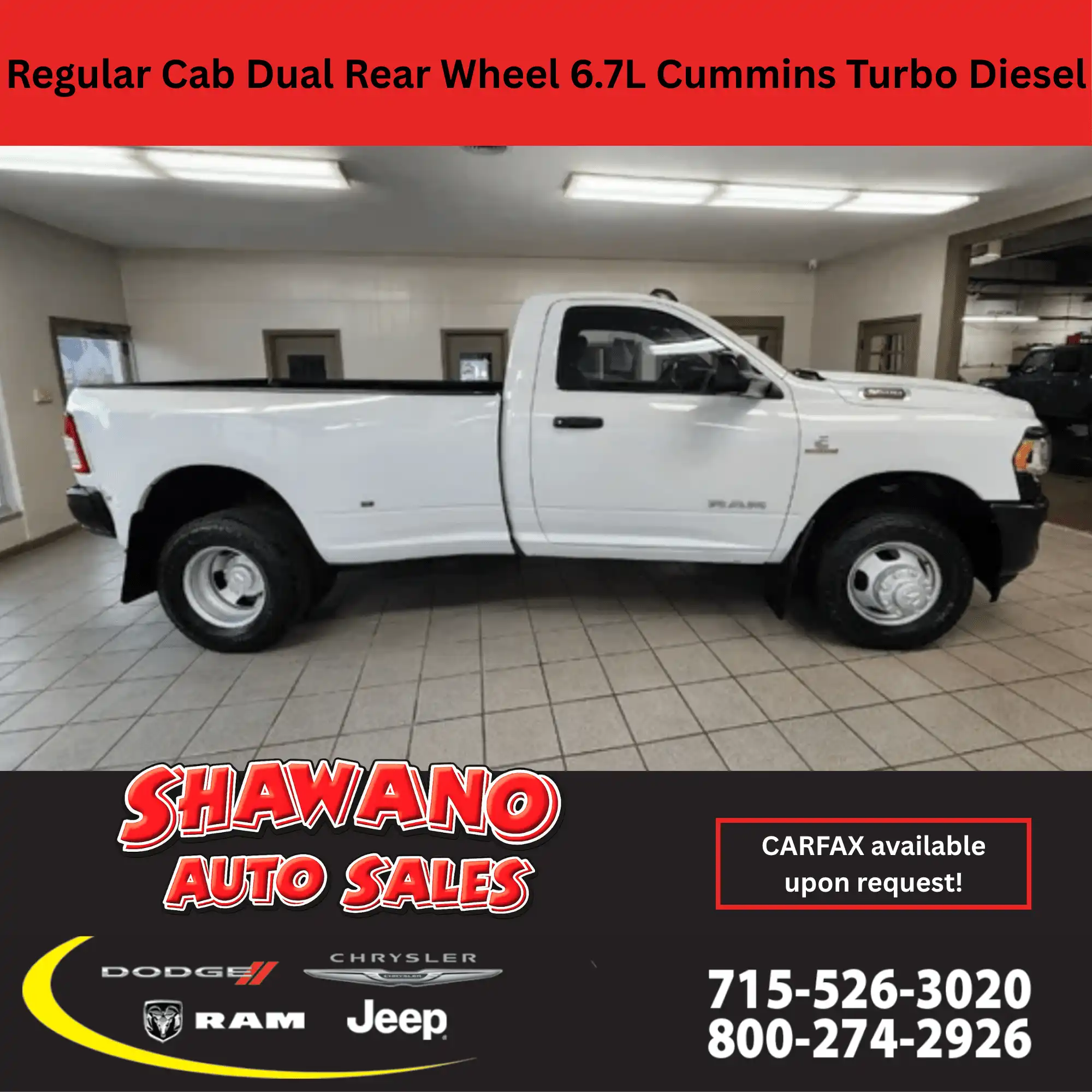 2021 RAM 3500 Tradesman 4WD Regular Cab's photo