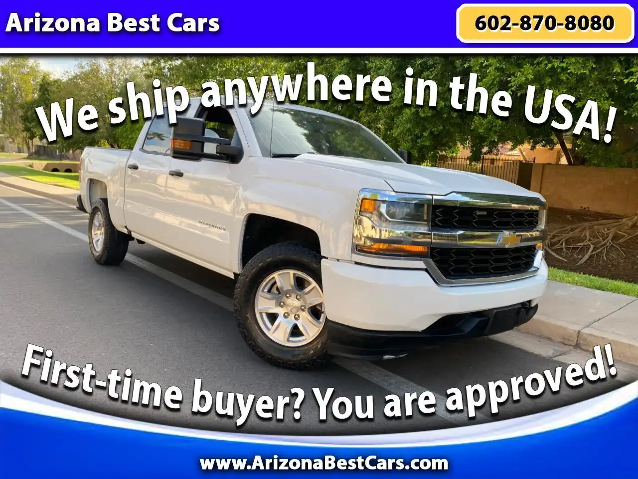 2018 Chevrolet Silverado 1500 Work Truck Crew Cab Short Box 1WT's photo