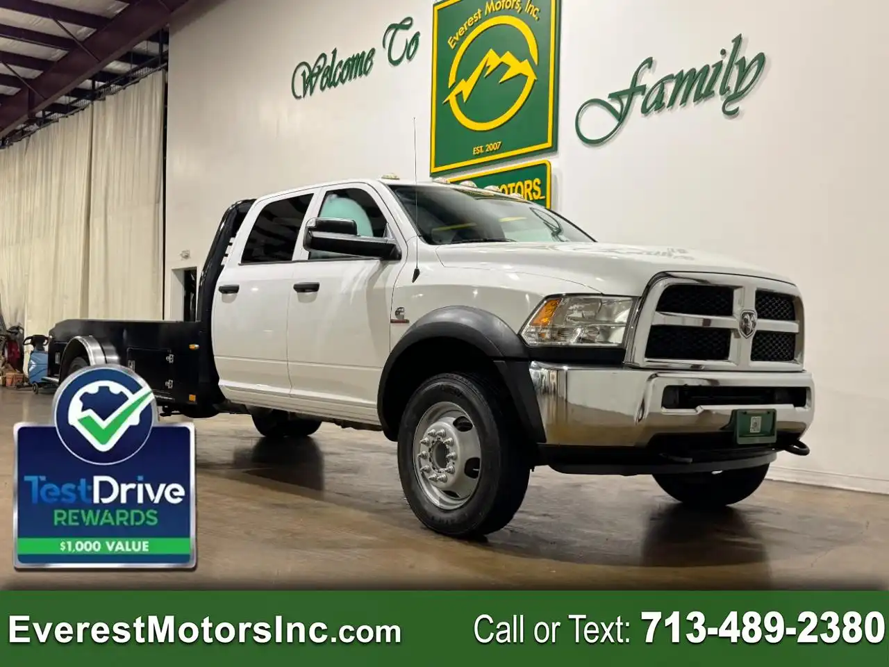 2015 RAM 4500 Tradesman 4X4 Crew Cab DRW 197" WB's photo