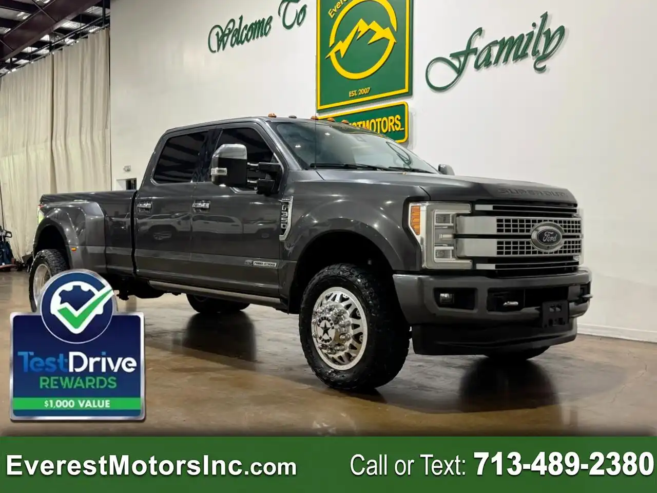 2018 Ford F-350 Platinum 4WD Crew Cab DRW 8' Box's photo