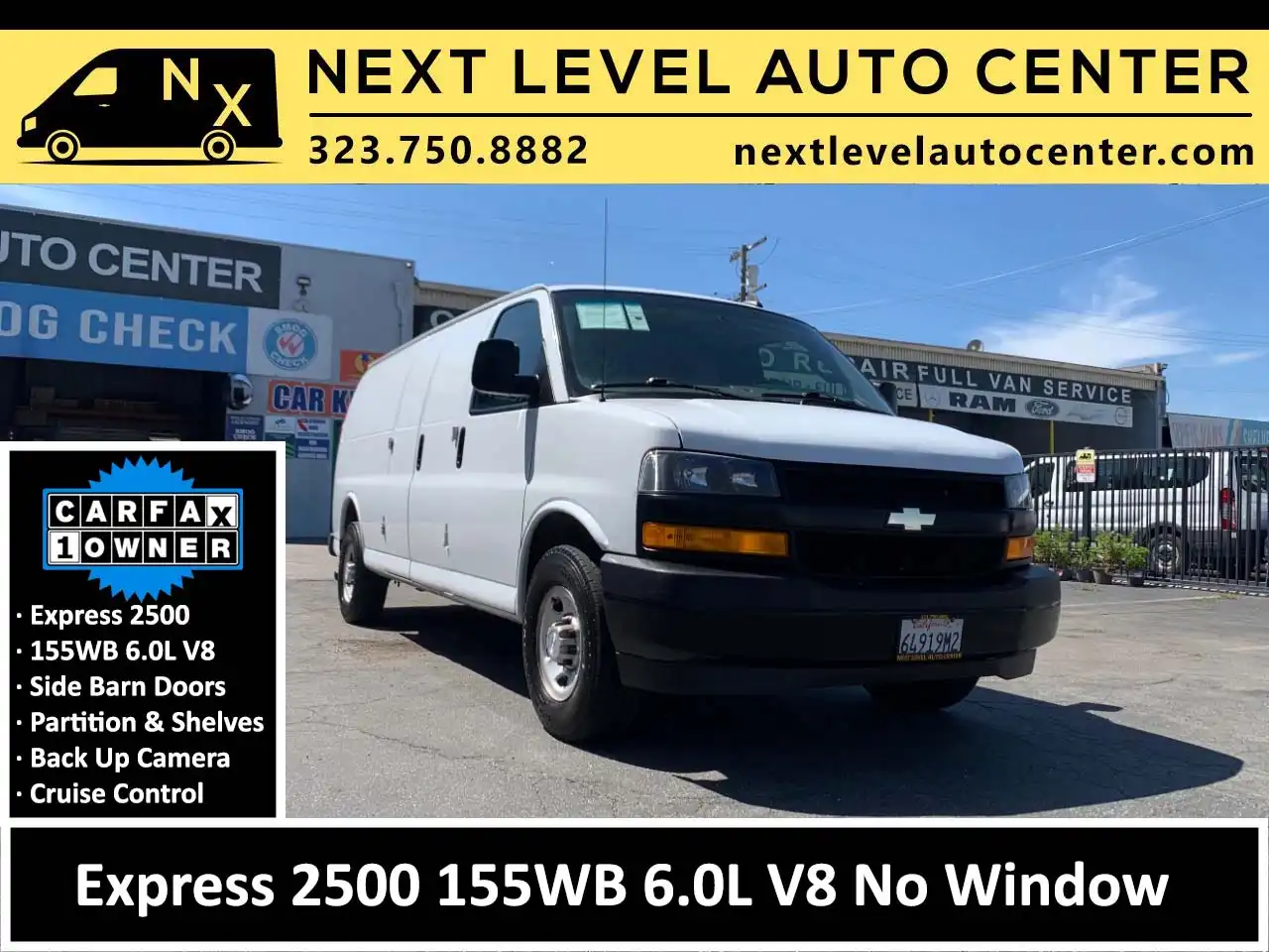 2018 Chevrolet Express 2500 Extended Work Van HD's photo