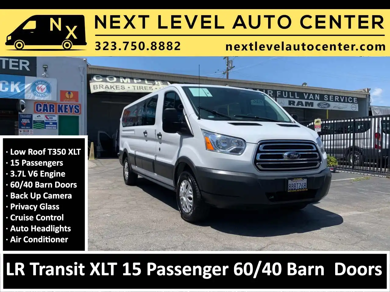 2018 Ford Transit 350 XLT Wagon Low Roof 60/40 Pass. 148WB's photo