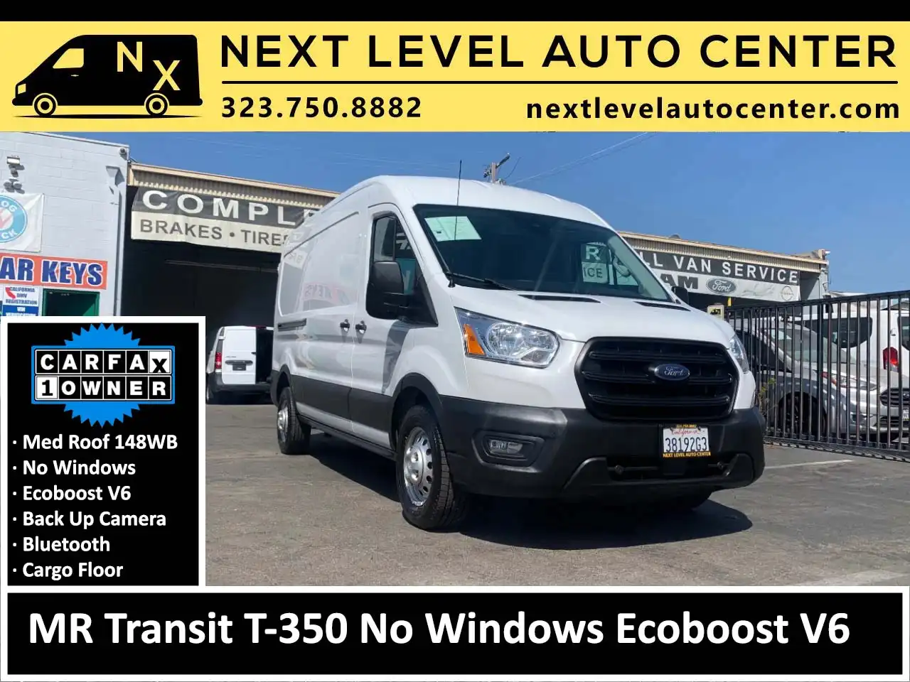 2020 Ford Transit 350 Med Roof 148 WB's photo