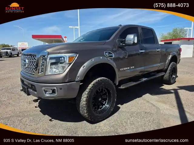 2016 Nissan Titan XD Platinum Reserve Diesel Crew Cab 4x4 SWB's photo