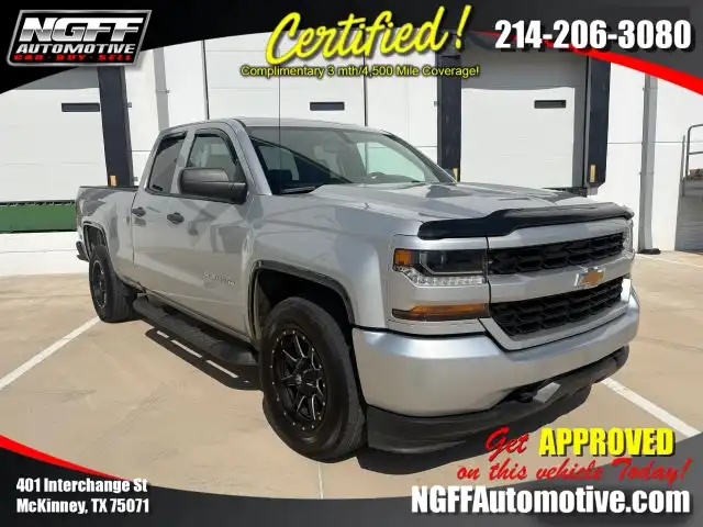2016 Chevrolet Silverado 1500 Custom Double Cab Standard Box's photo