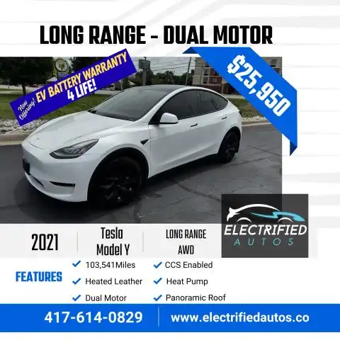2021 Tesla Model Y Long Range Dual Motor All-Wheel Drive's photo