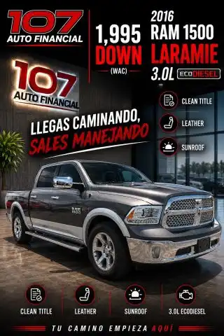 2016 RAM 1500 Laramie Crew Cab 5'7's photo