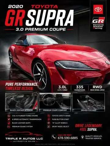 2020 Toyota Supra Premium's photo