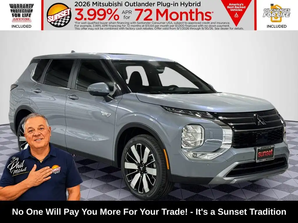 2026 Mitsubishi Outlander Plug-in Hybrid SE S-AWC's photo