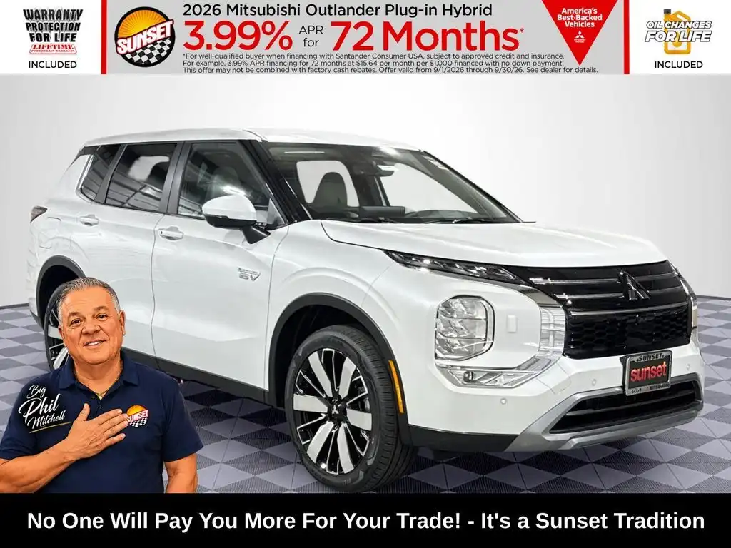 2026 Mitsubishi Outlander Plug-in Hybrid SE S-AWC's photo