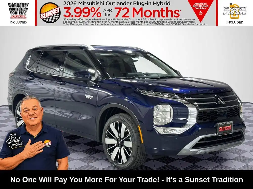 2026 Mitsubishi Outlander Plug-in Hybrid SEL S-AWC's photo