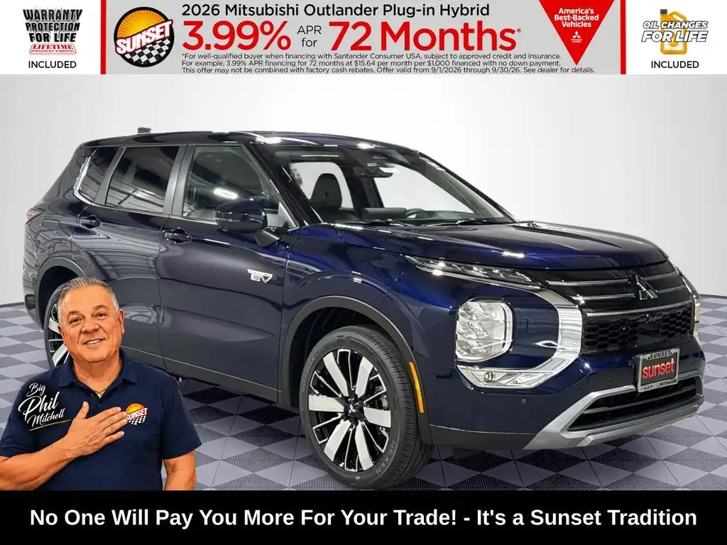 2026 Mitsubishi Outlander Plug-in Hybrid SE S-AWC's photo