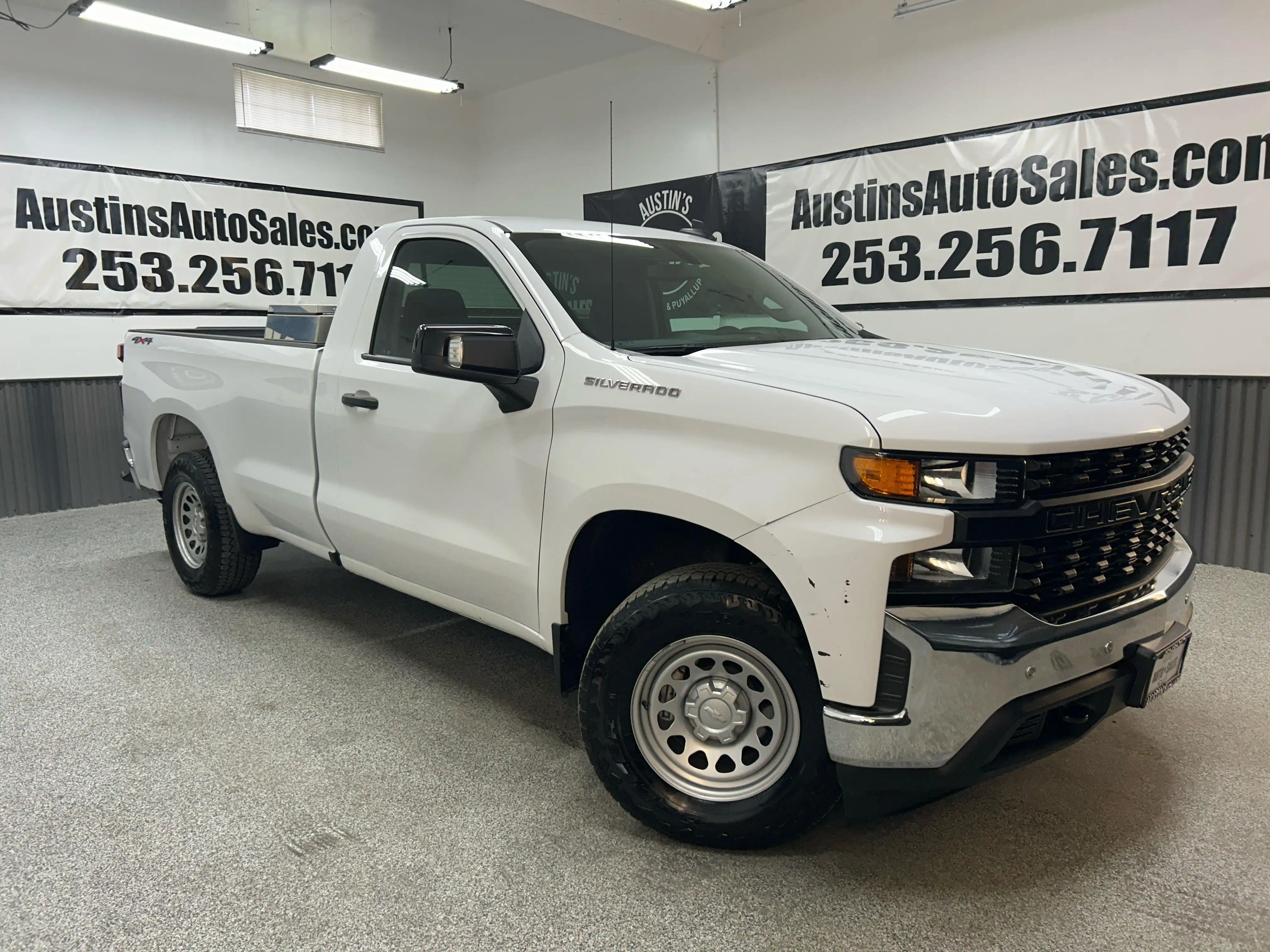 2020 Chevrolet Silverado 1500 Work Truck 1WT 4X4 Regular Cab Long Box's photo