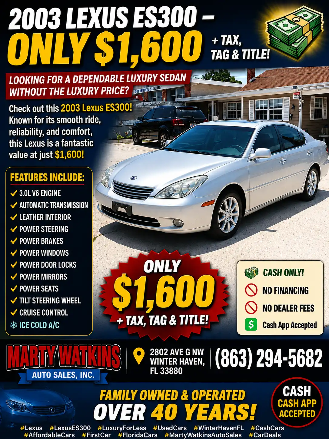 2003 Lexus ES 350 300's photo