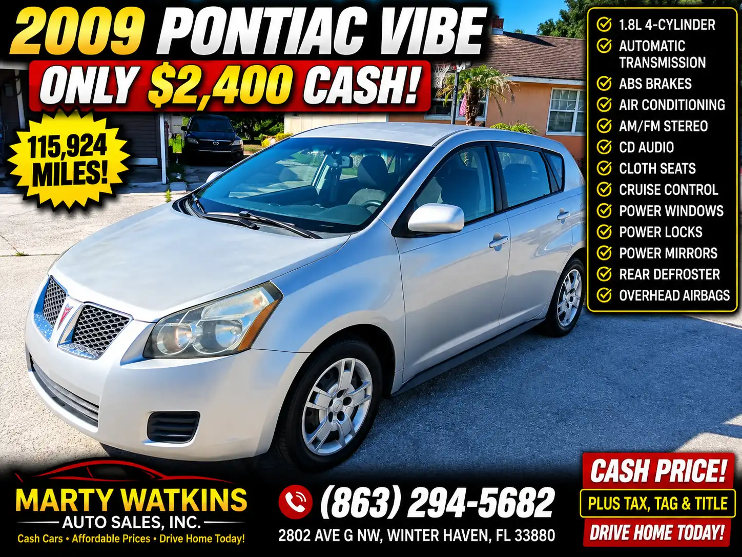 2009 Pontiac Vibe 2.4L's photo
