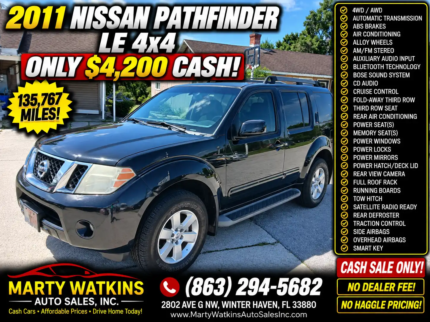 2011 Nissan Pathfinder LE 4WD's photo