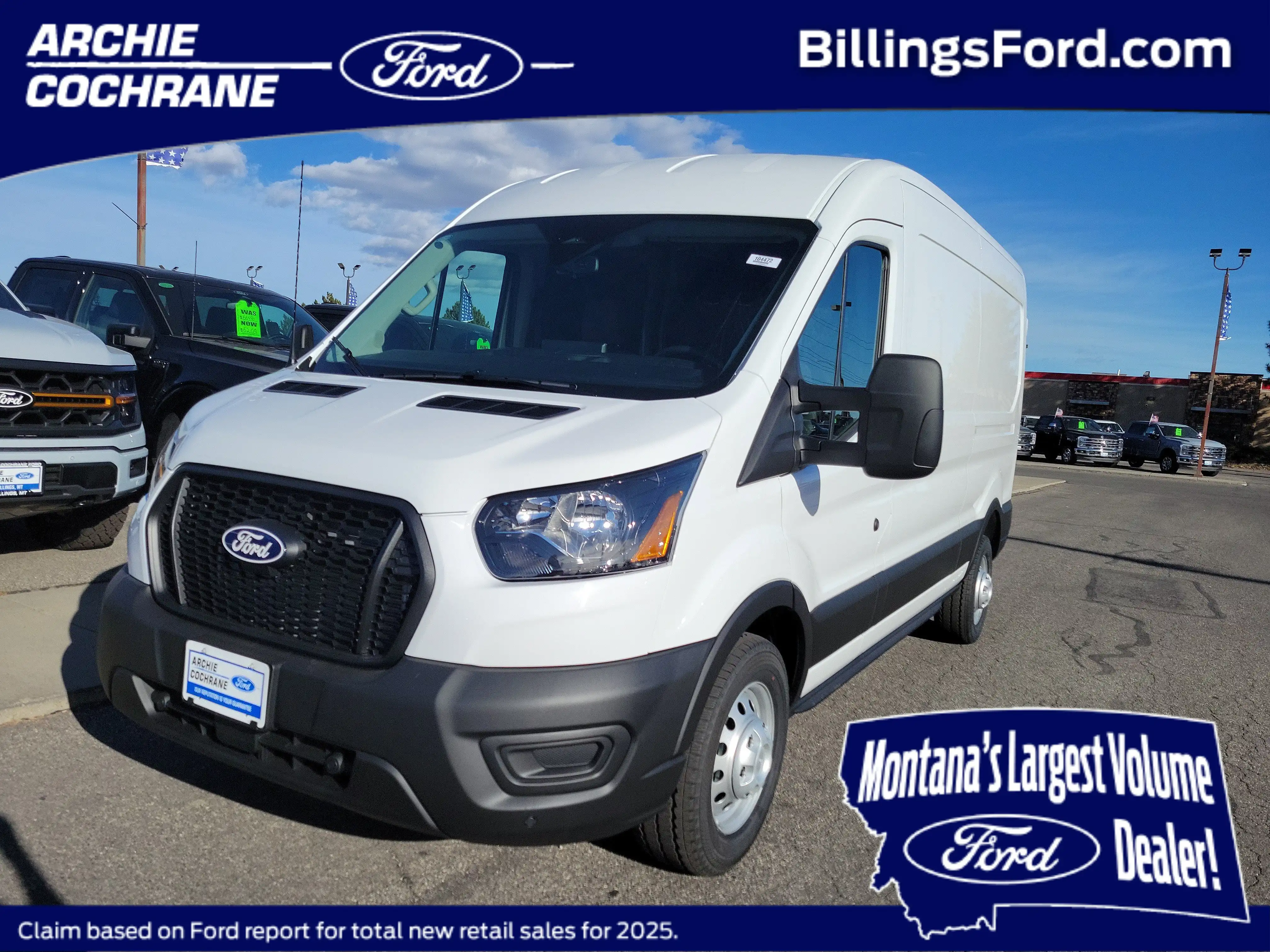 2026 Ford Transit 250 Med Roof 148 WB AWD's photo