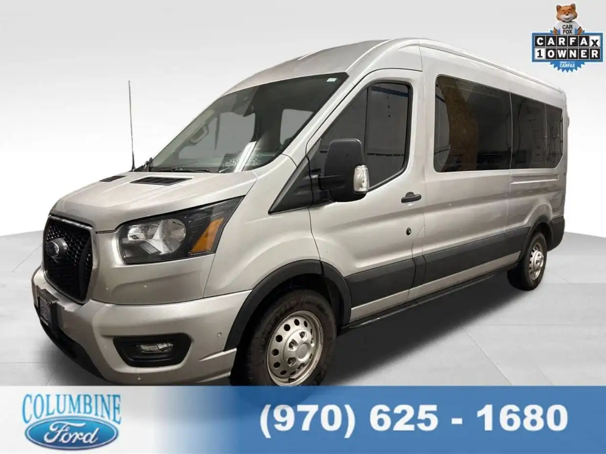 2023 Ford Transit 350 XLT Med Roof Sliding Pass. 148 AWD's photo