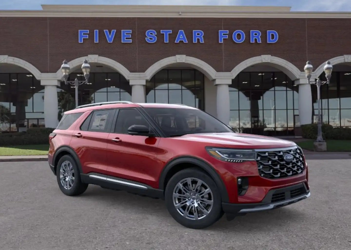 2026 Ford Explorer Platinum's photo