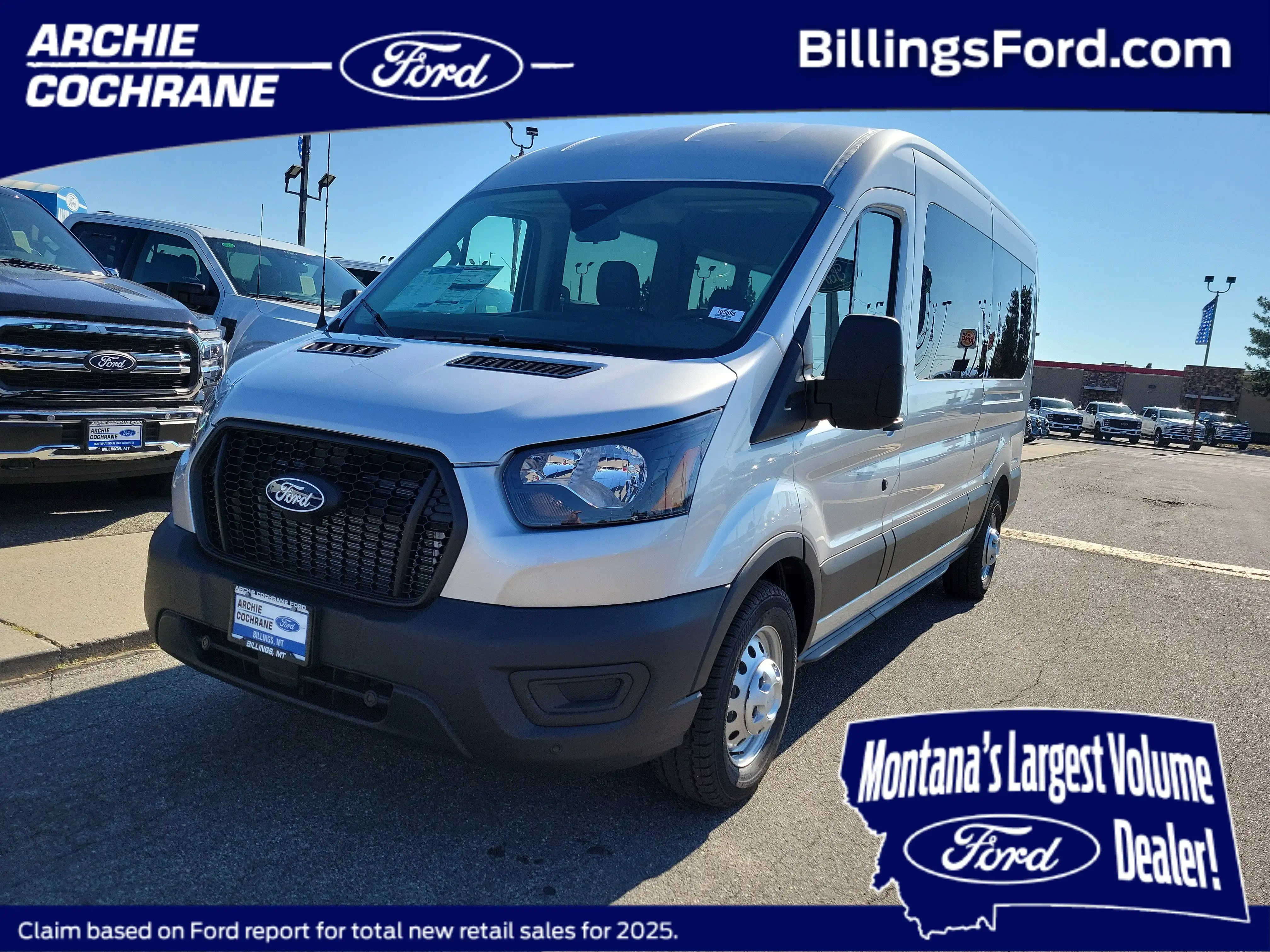 2026 Ford Transit 350 XL Med Roof Sliding Pass. 148 AWD's photo