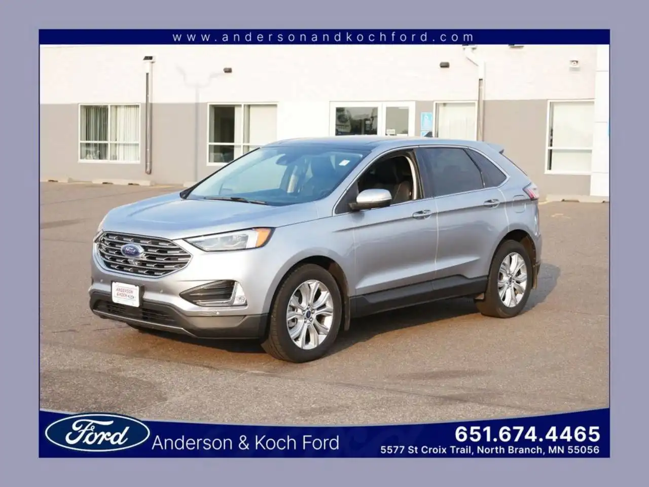 2022 Ford Edge Titanium AWD's photo