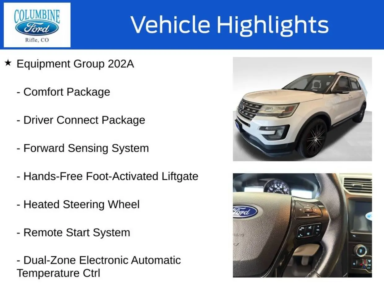 2017 Ford Explorer XLT 4WD photo 4