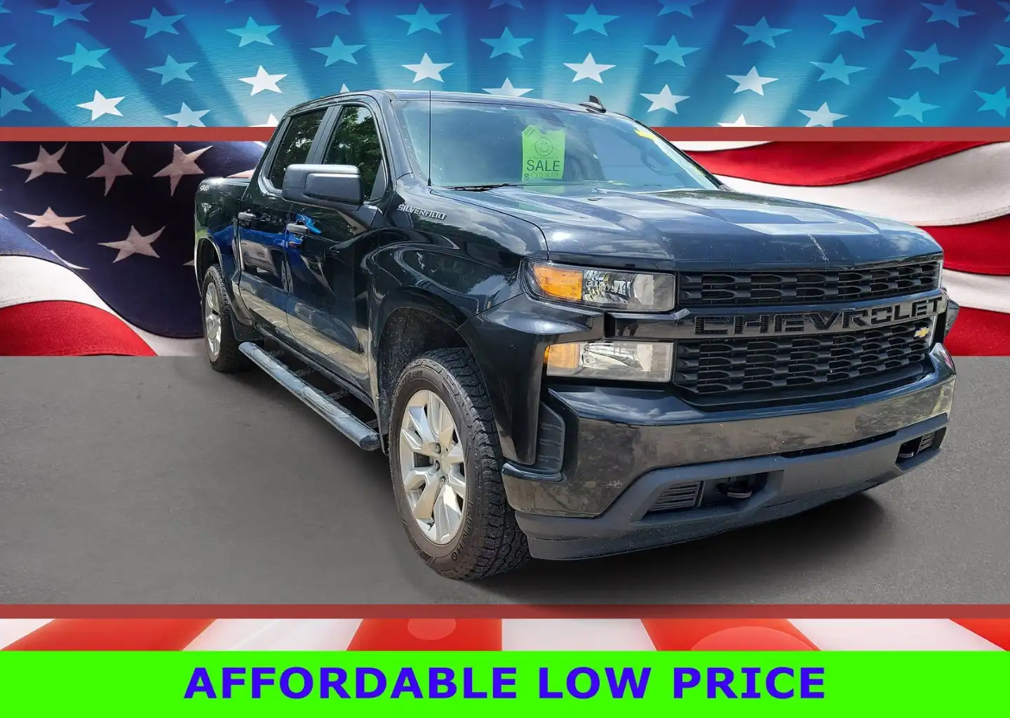 2020 Chevrolet Silverado 1500 Custom 4X4 Crew Cab Short Box's photo