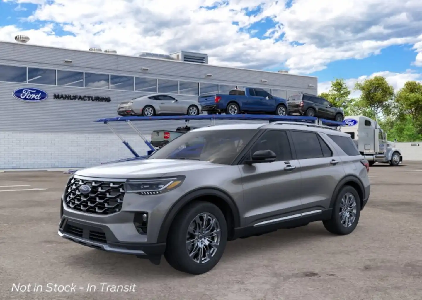 2026 Ford Explorer Platinum's photo