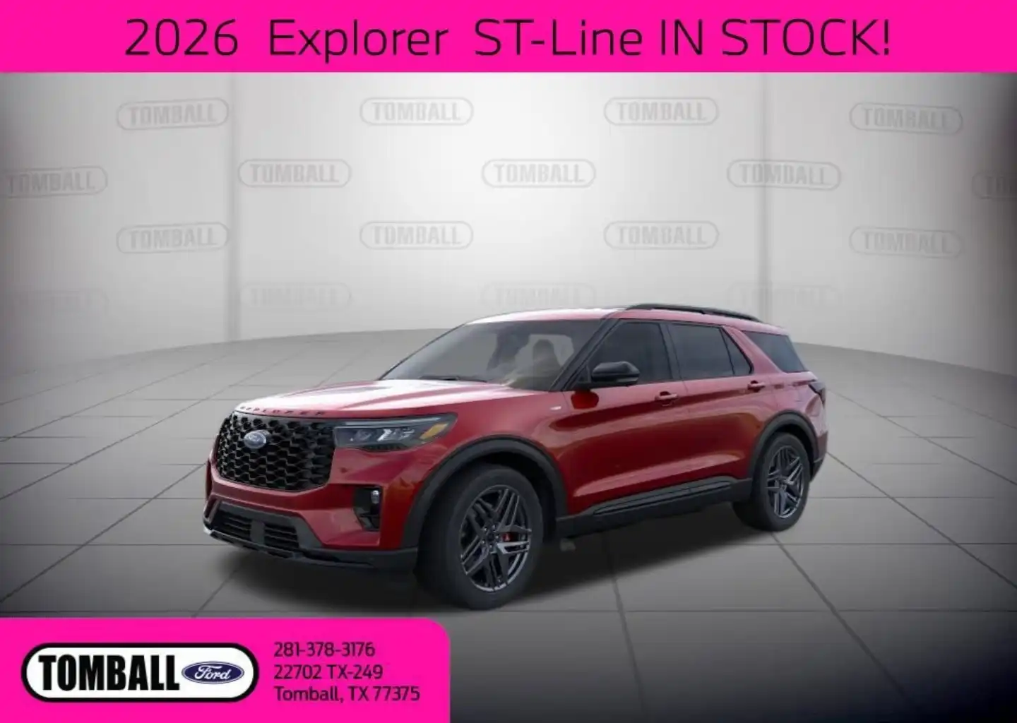 2026 Ford Explorer ST-LINE RWD's photo