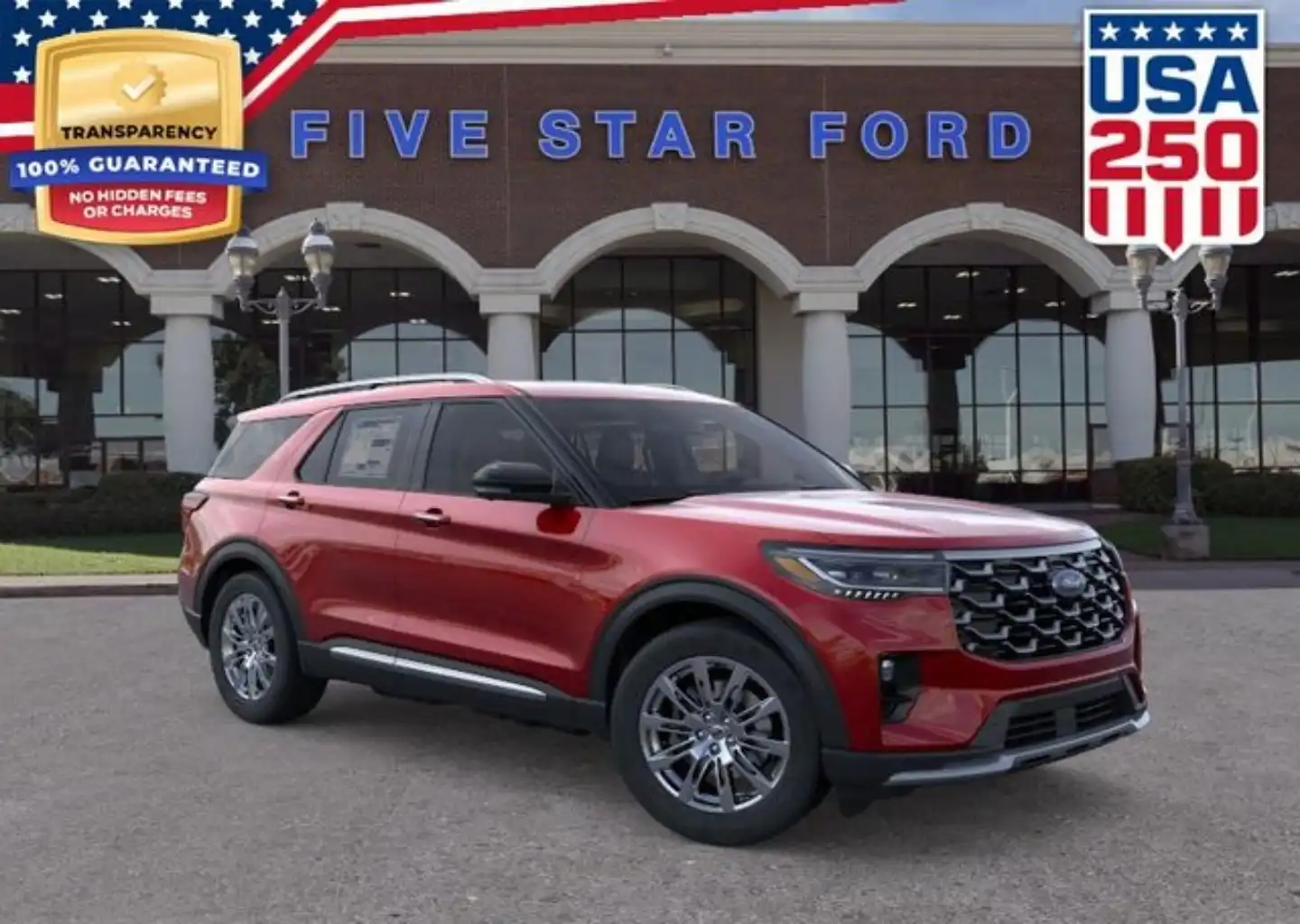 2026 Ford Explorer Platinum's photo
