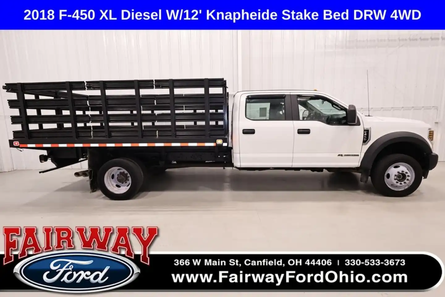 2018 Ford F-450 XL 4WD Crew Cab DRW 203 in's photo