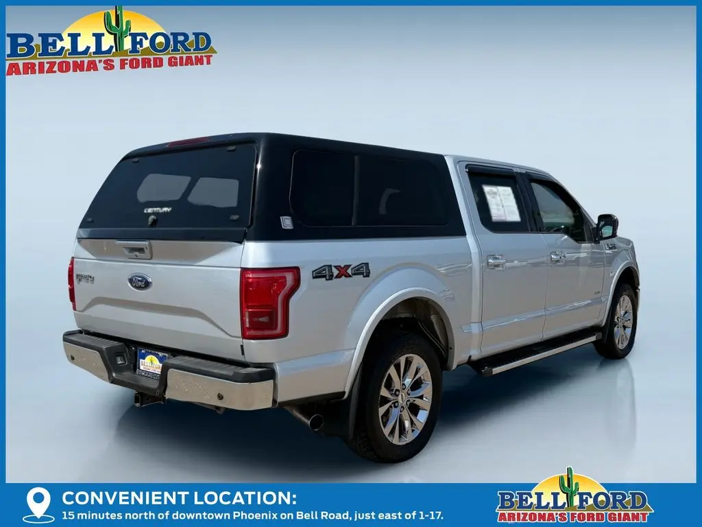 2015 Ford F-150 Lariat 4x4 SuperCrew 145-in photo 3