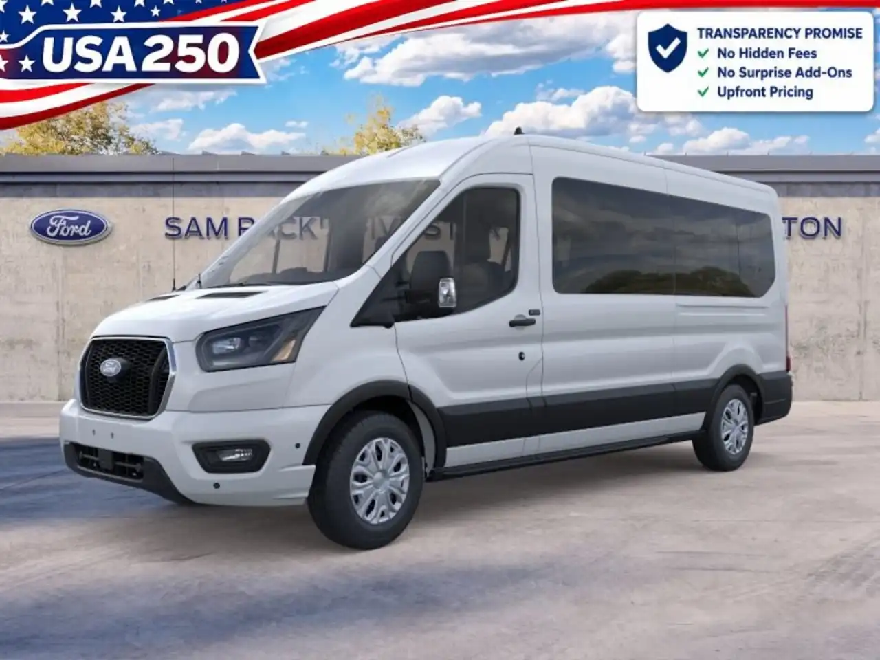 2026 Ford Transit 350 XLT Med Roof Sliding Pass. 148's photo