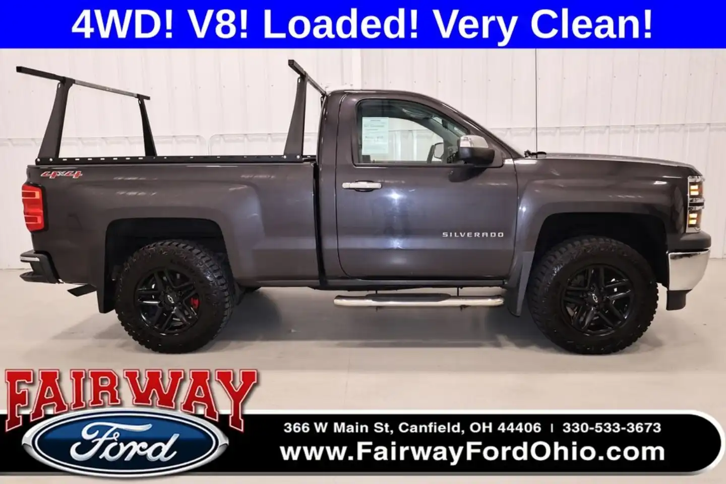 2014 Chevrolet Silverado 1500 Work Truck 2WT 4X4 Regular Cab SWB's photo
