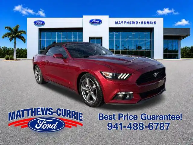 2017 Ford Mustang V6 Convertible's photo