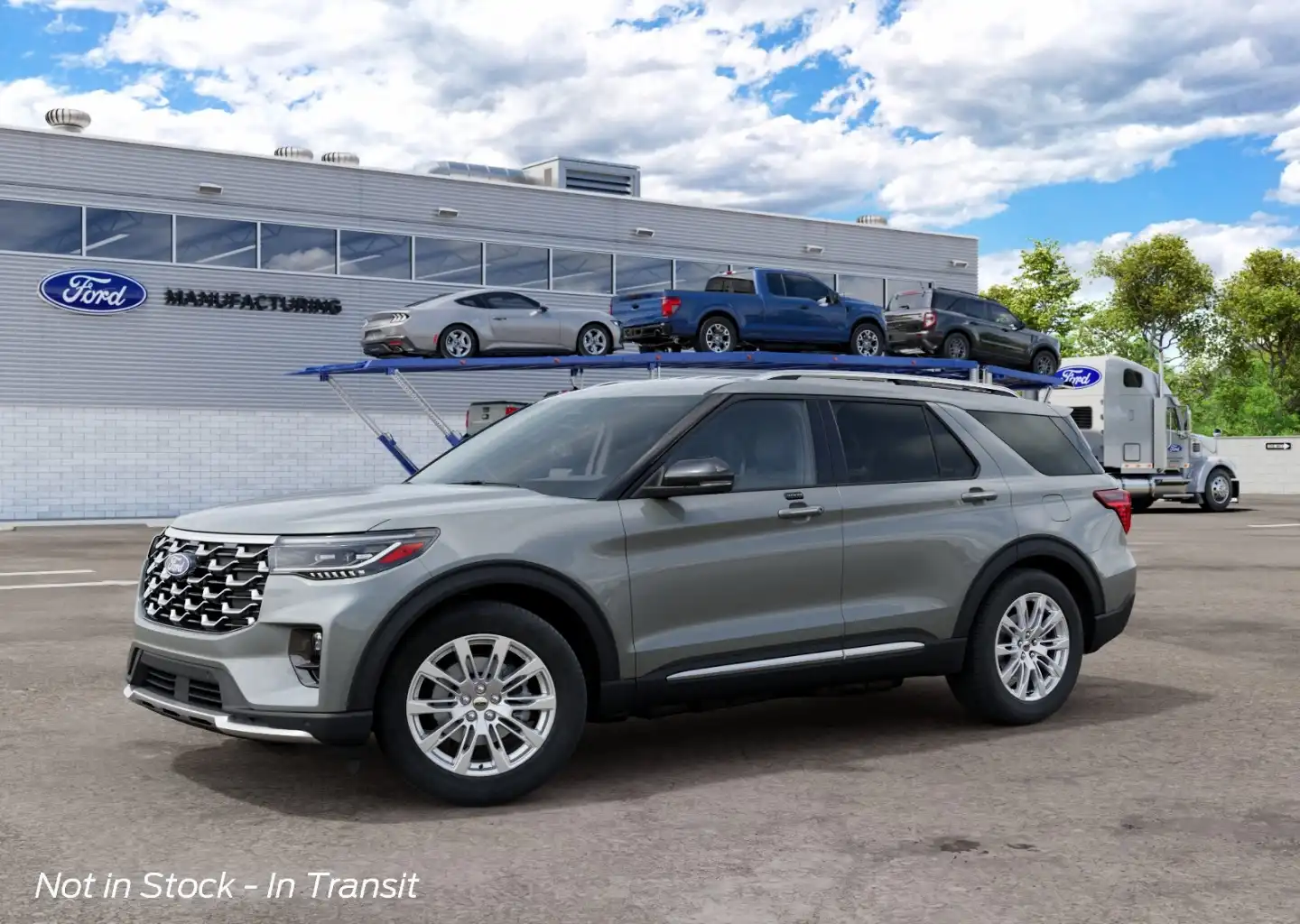 2027 Ford Explorer Platinum's photo