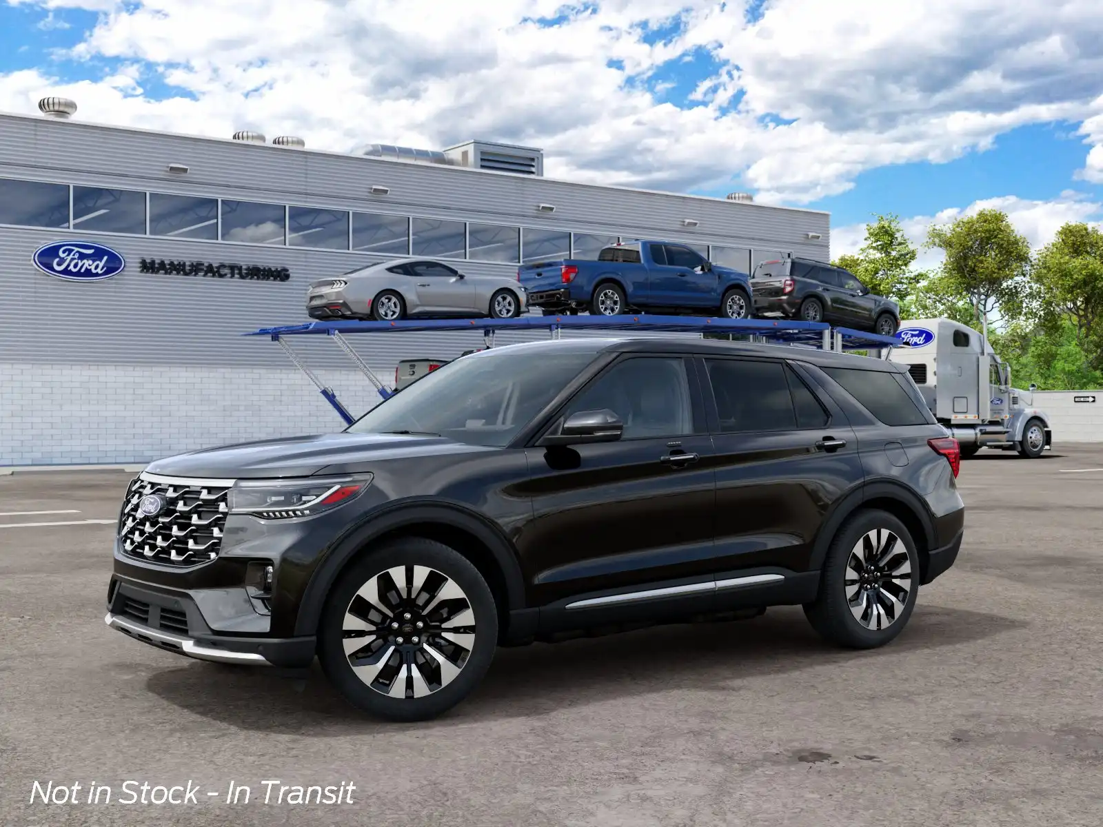 2027 Ford Explorer Platinum's photo