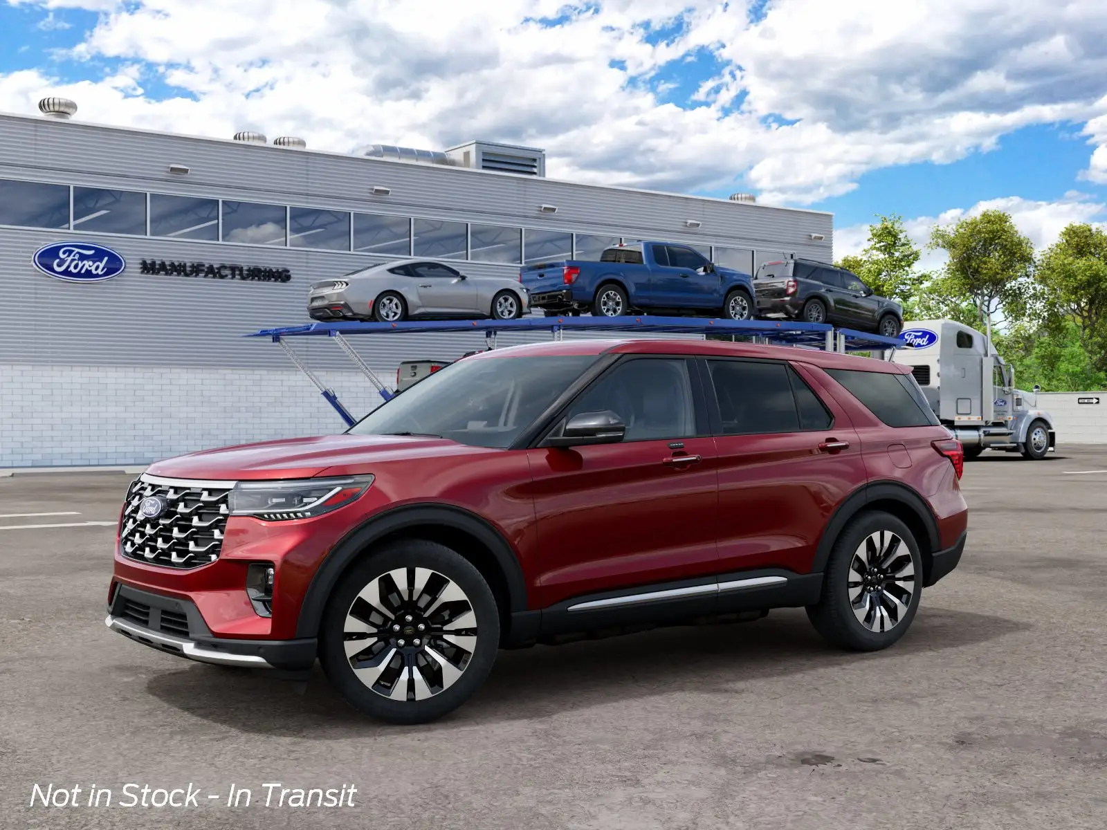 2027 Ford Explorer Platinum photo 1