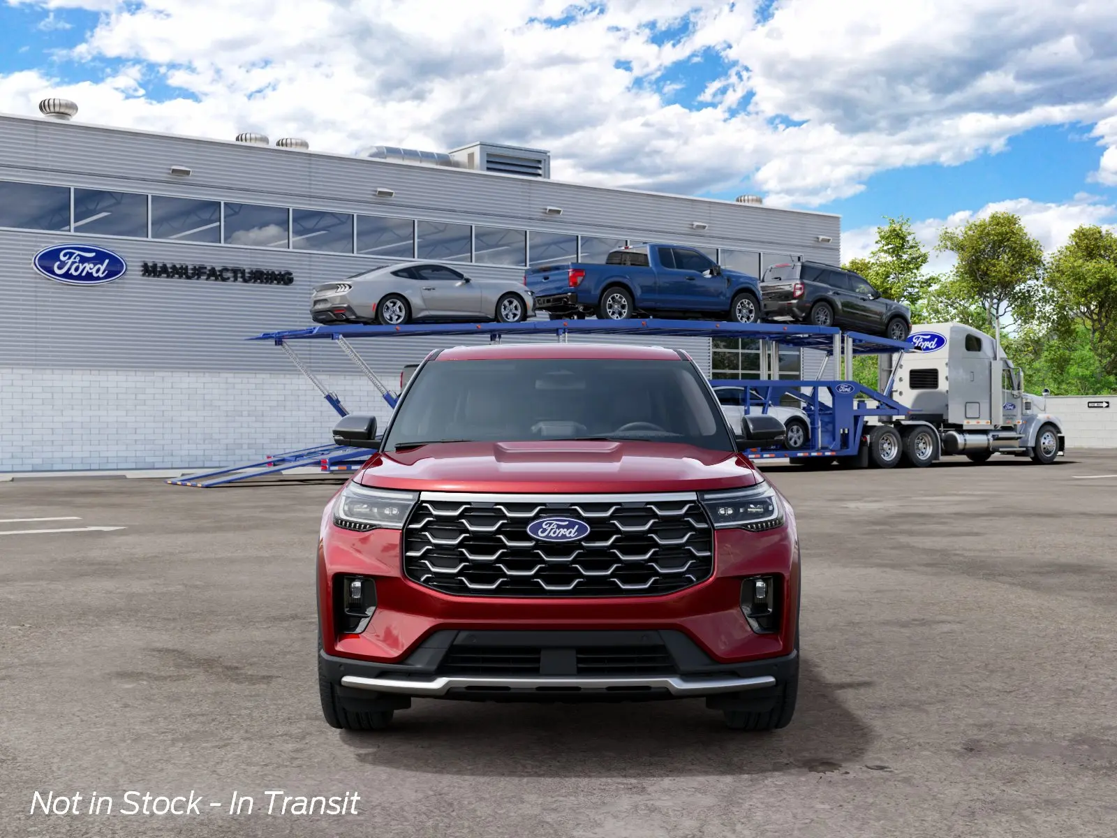 2027 Ford Explorer Platinum photo 3