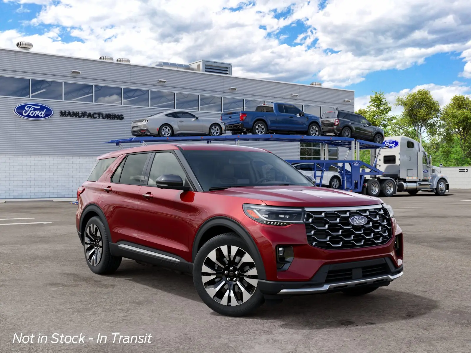 2027 Ford Explorer Platinum photo 4