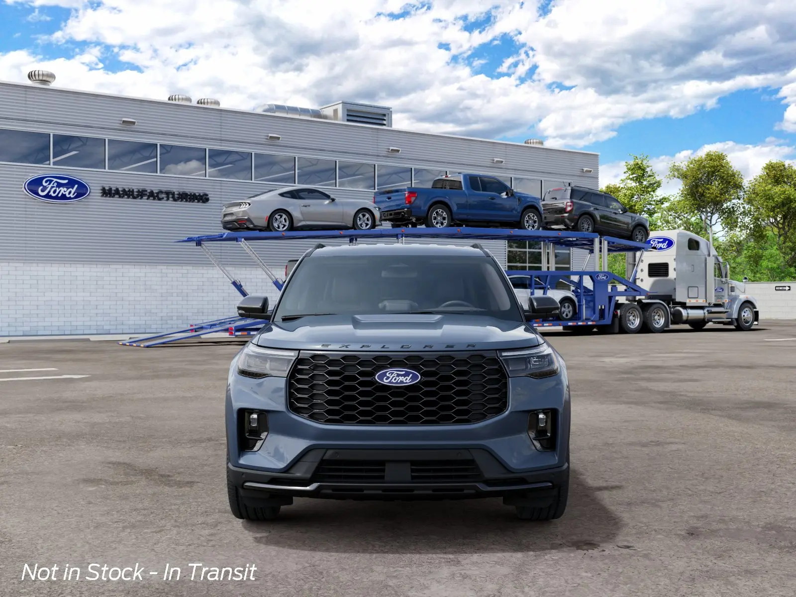 2027 Ford Explorer ST-Line RWD photo 3