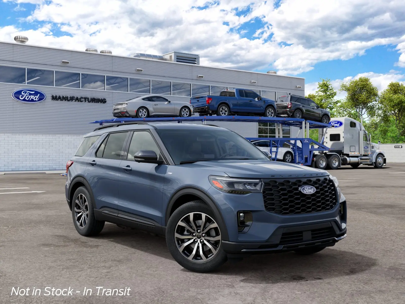 2027 Ford Explorer ST-Line RWD photo 4