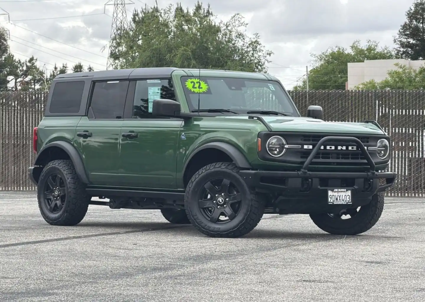 2022 Ford Bronco Black Diamond Advanced (322A) 4x4's photo