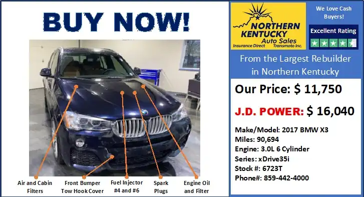 2017 BMW X3 xDrive35i's photo